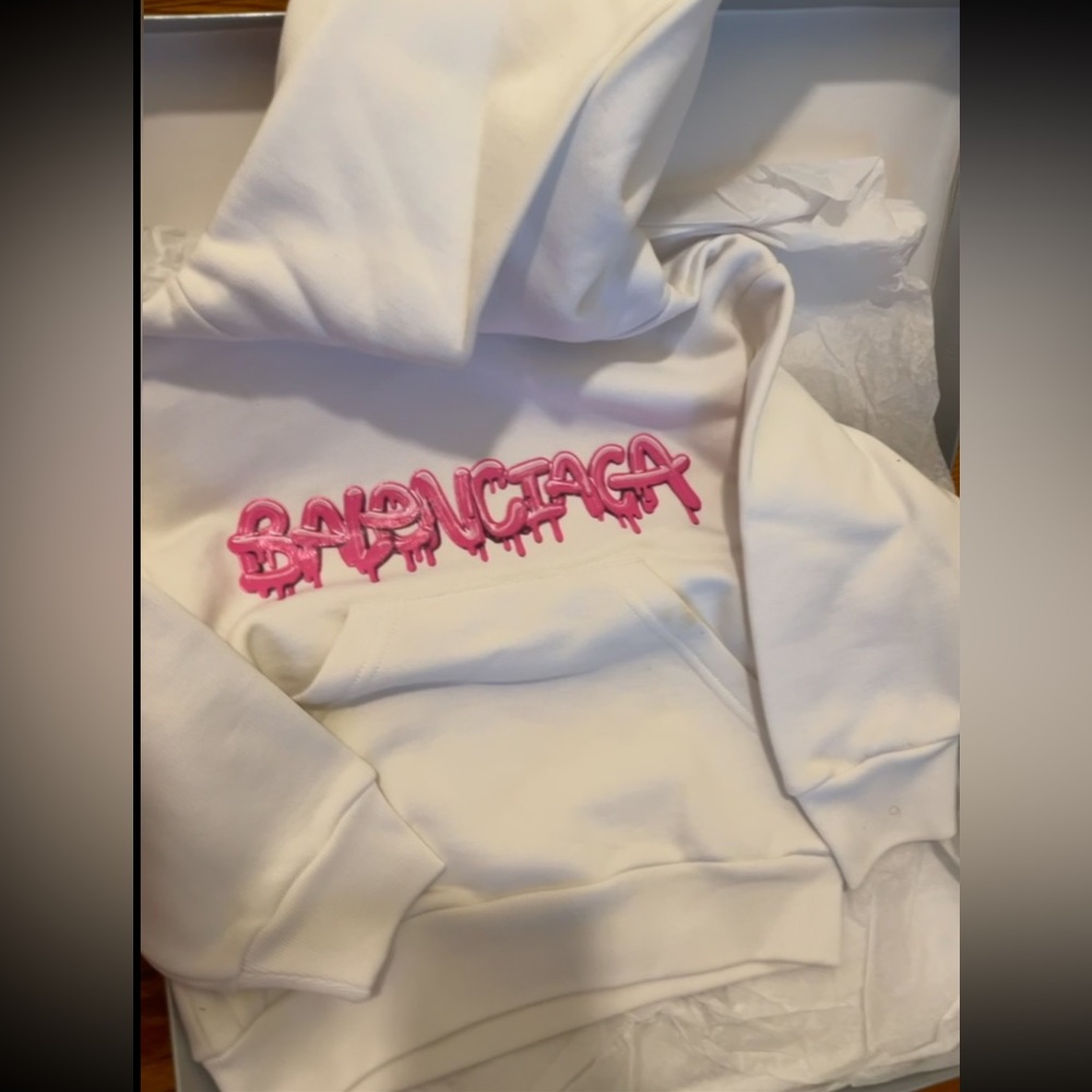 Balenciaga 2T toddler slime hoodie
